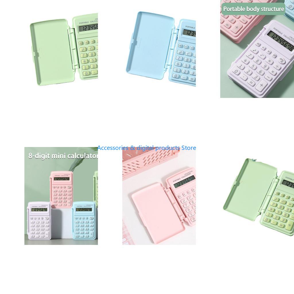 77JD Máy Tính Mini Màu Kẹo 8 C - đánh giá và giá Scientific Calculator For Secondary School